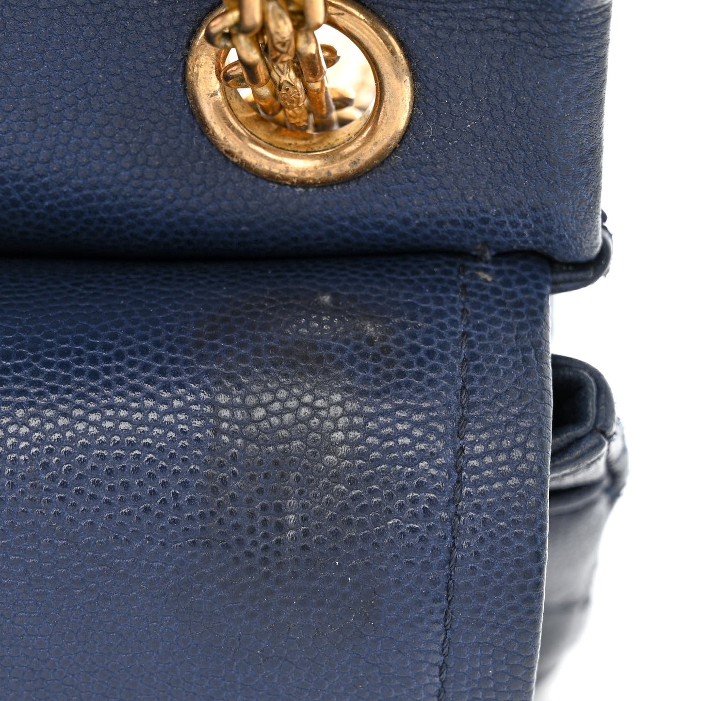 Caviar 2.55 Reissue 224 Flap Dark Blue