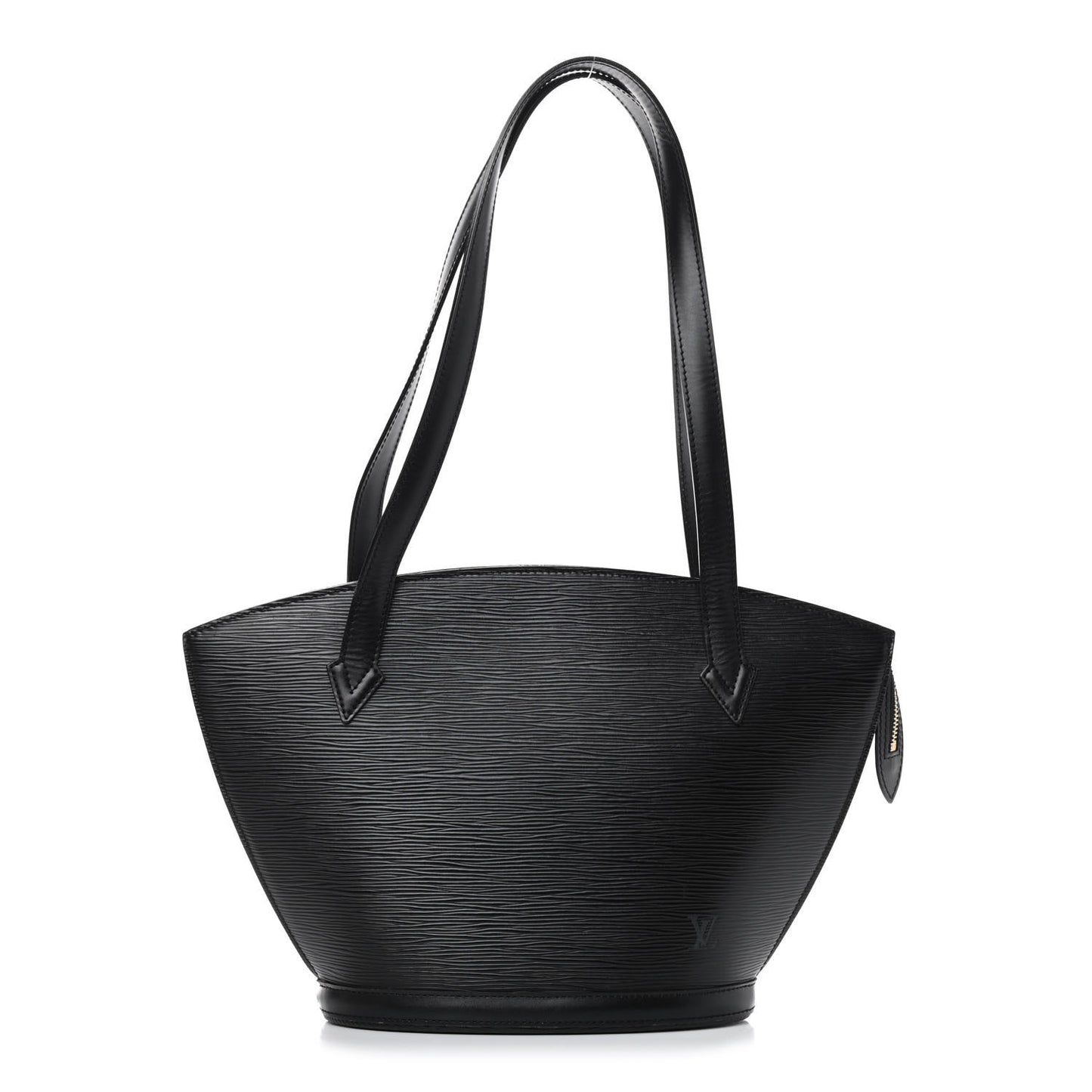Epi Saint Jacques PM Long Straps Black