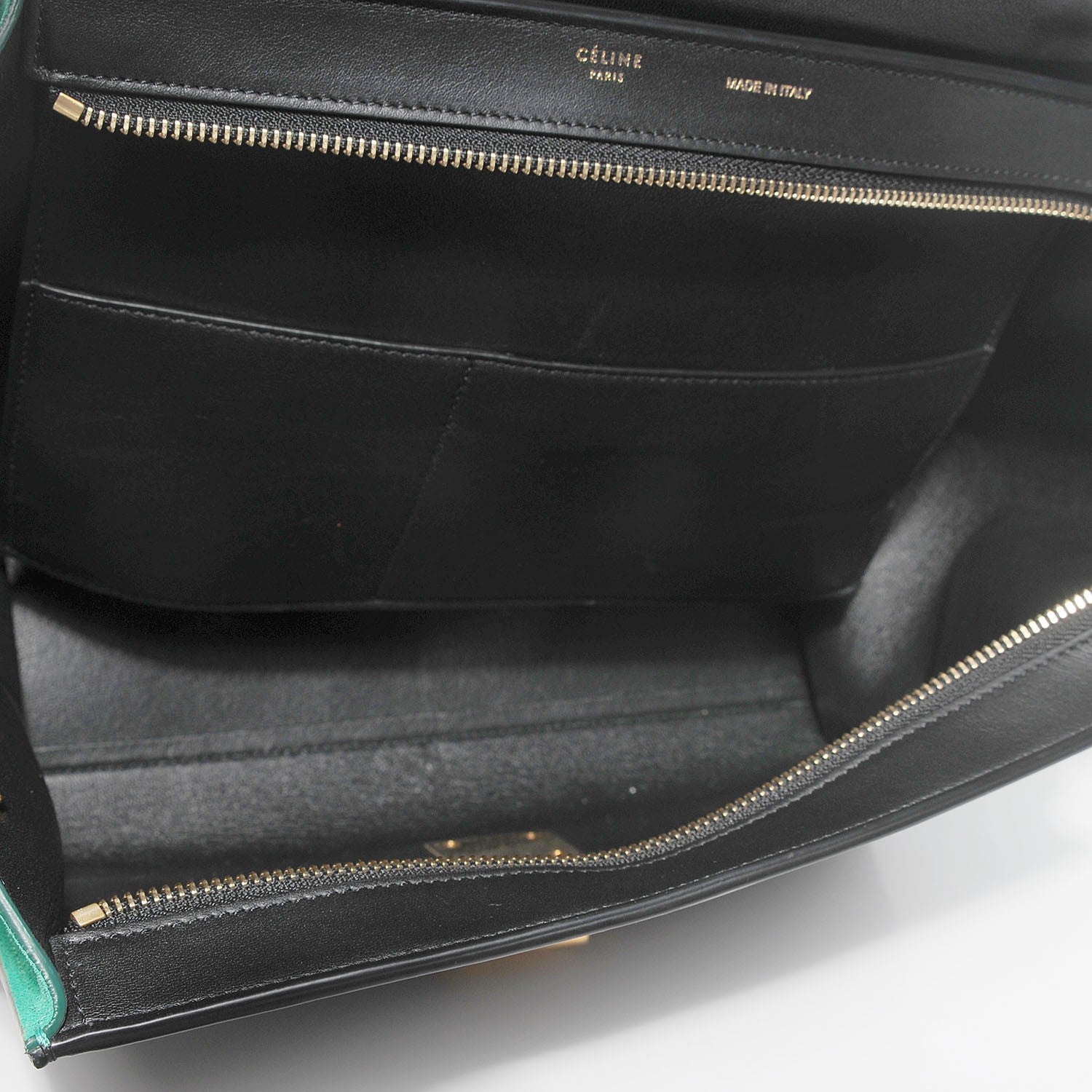 Celine Tiger Snake Smooth Calfskin Small Trapeze Palm 13 of 16