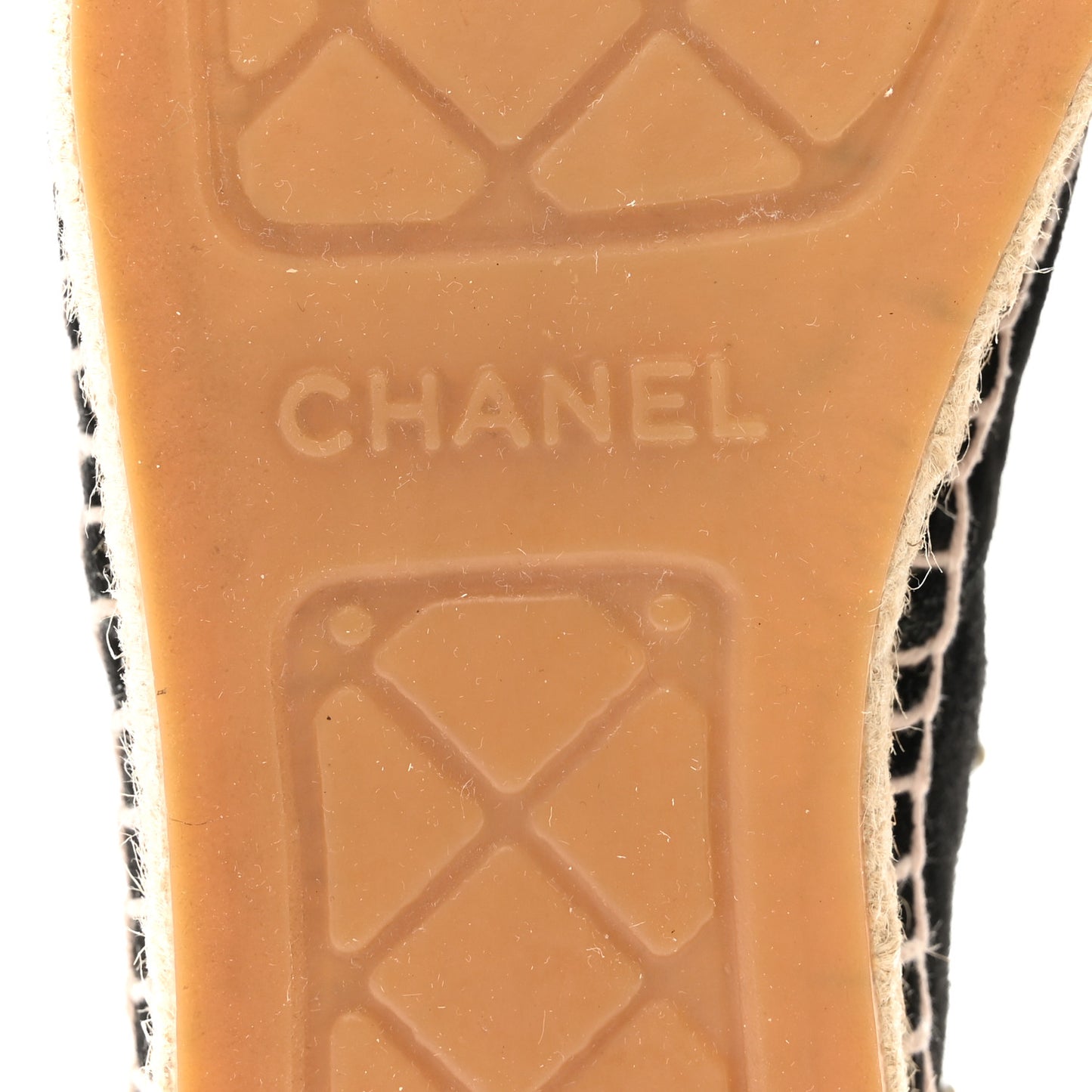 Suede Pearl CC Espadrilles 38 Black