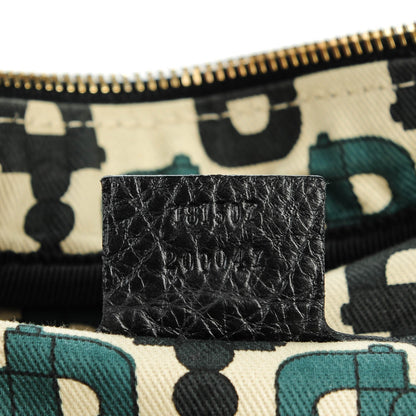 Gucci Guccissima Signoria Large Dome Bag Black 7 of 9