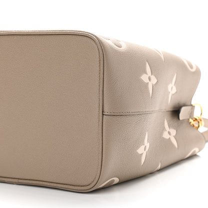 Louis Vuitton Empreinte Monogram Giant Neonoe MM Tourterelle Creme 10 of 12