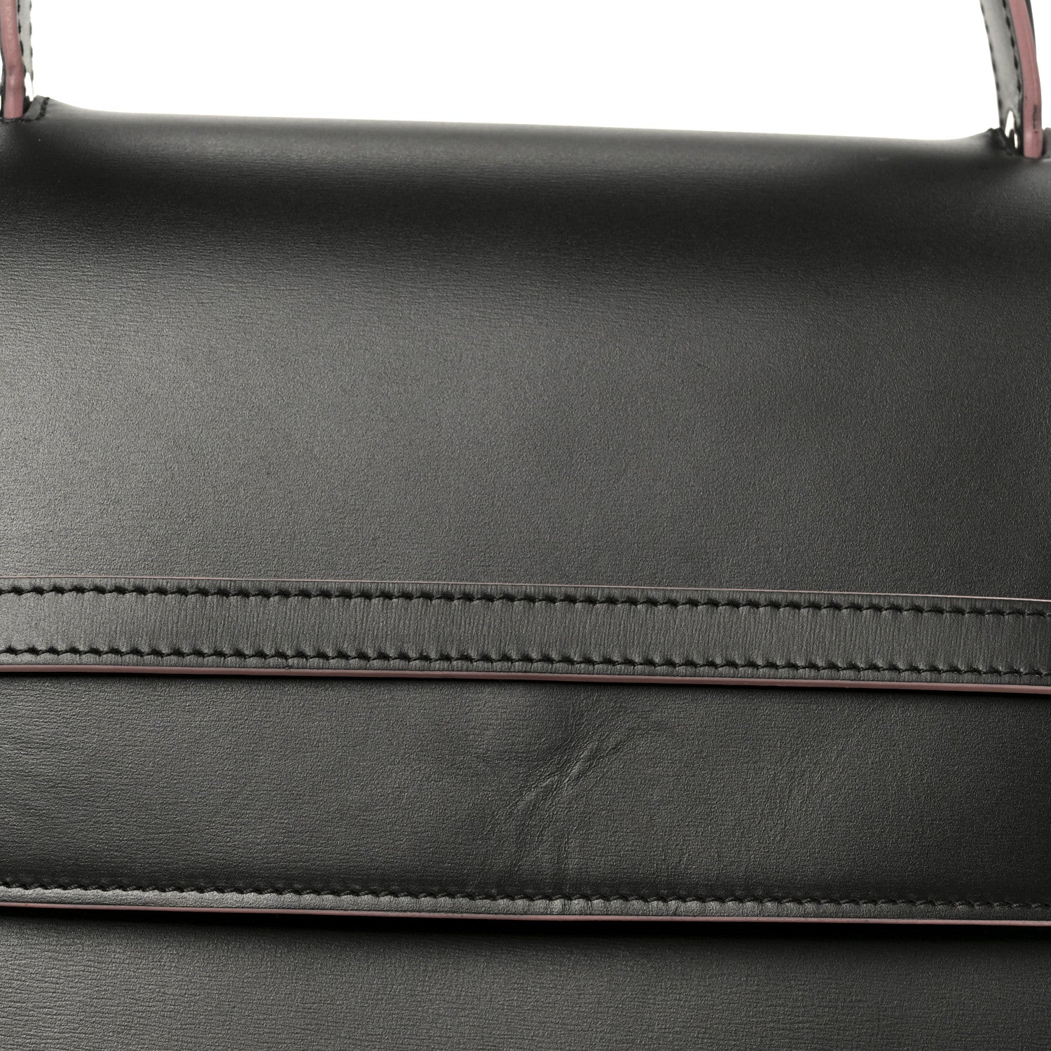 Celine Smooth Calfskin Mini Belt Bag Dark Grey Pink 9 of 11