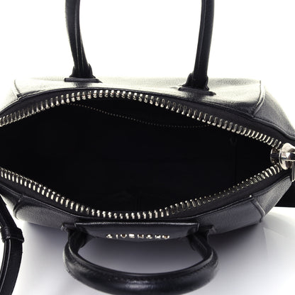 Givenchy Sugar Goatskin Mini Antigona Black 3 of 4