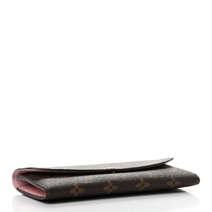 Louis Vuitton Monogram Emilie Wallet Rose Ballerine 4 of 7