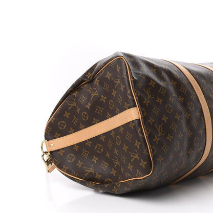 Louis Vuitton Monogram Keepall Bandouliere 55 5 of 13