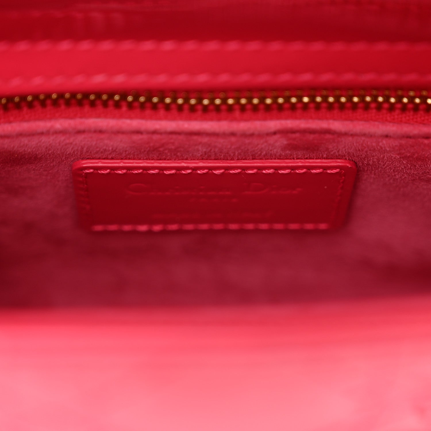 Christian Dior Patent Cannage Mini Lady Dior Pink 7 of 10