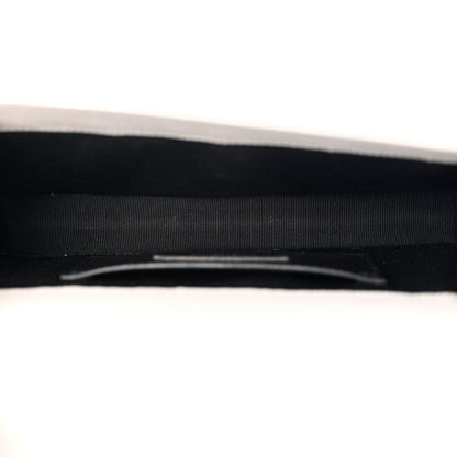 Saint Laurent Grain De Poudre Classic Monogram Kate Clutch Souris 5 of 10