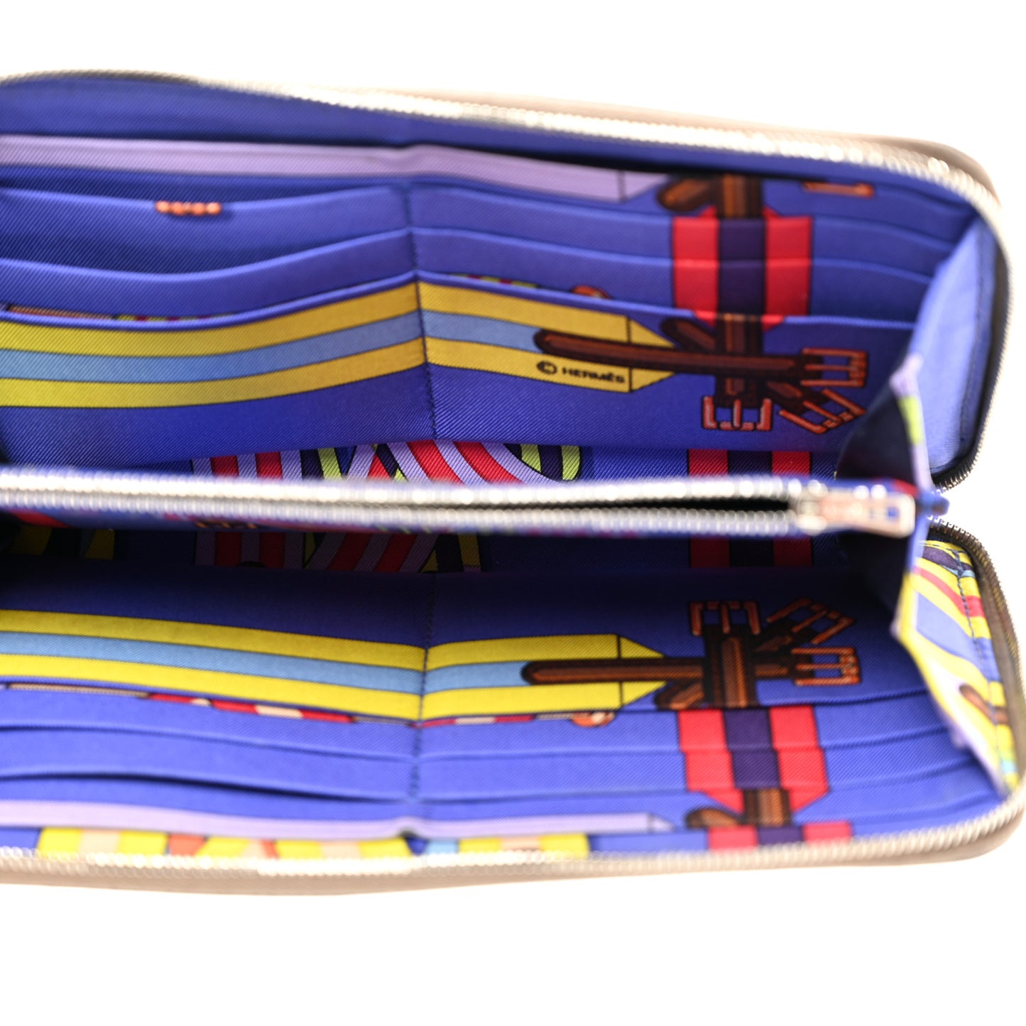 Epsom Silk'In Wallet Etoupe