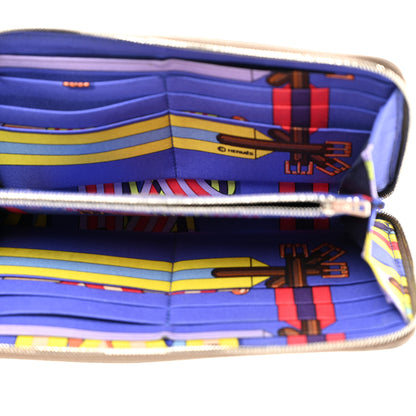 Hermes Epsom Silk'In Wallet Etoupe 5 of 7