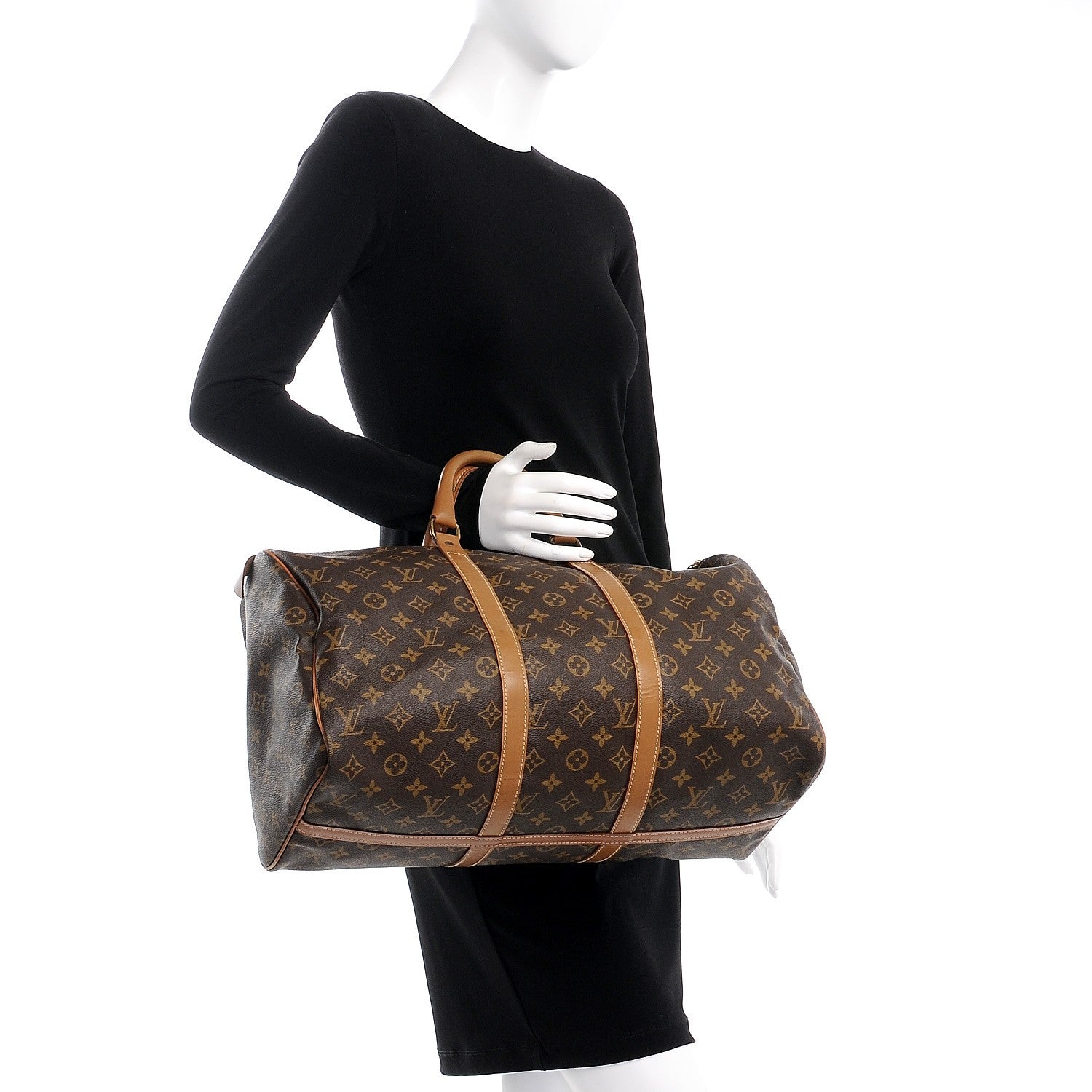 Louis Vuitton French Company Monogram Keepall 45 2 of 18