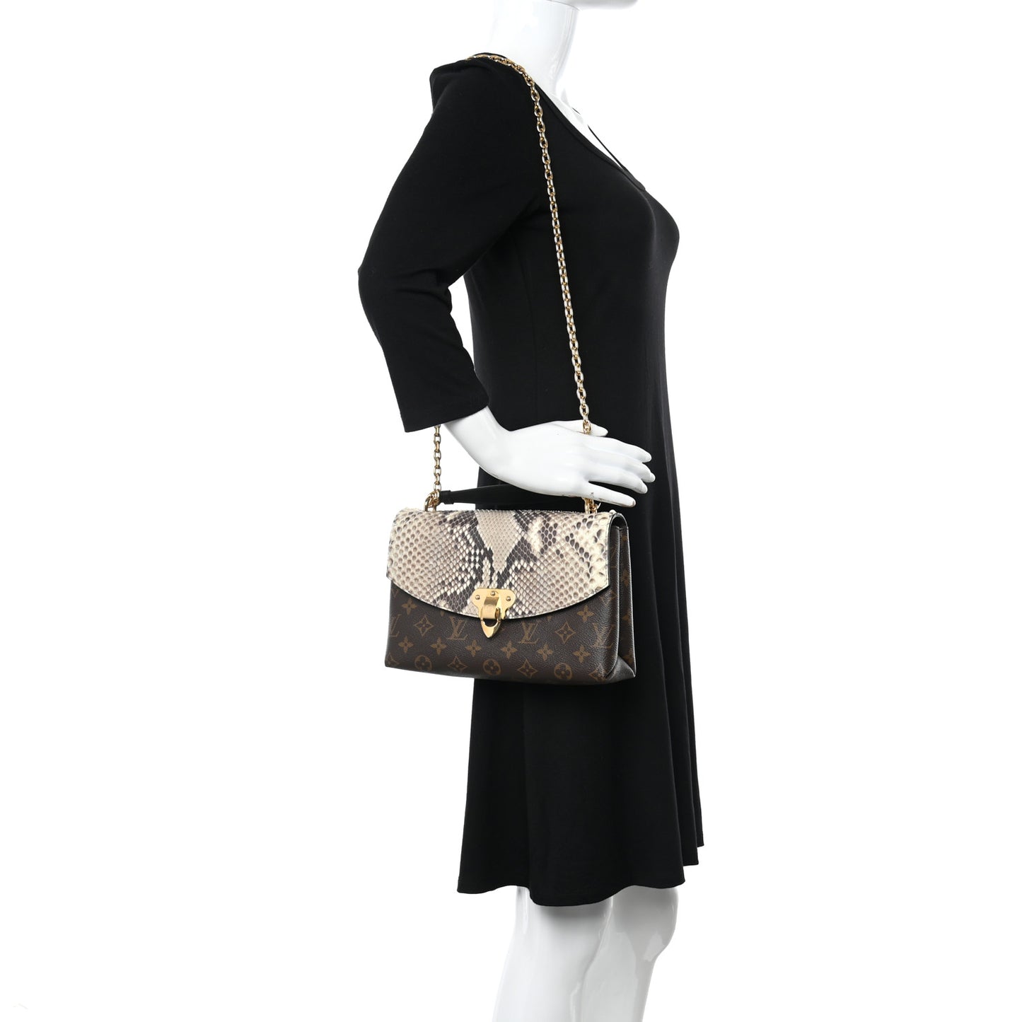 Monogram Snakeskin Saint Placide