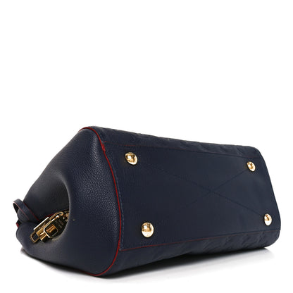 Louis Vuitton Empreinte Montaigne MM Marine Rouge 4 of 9