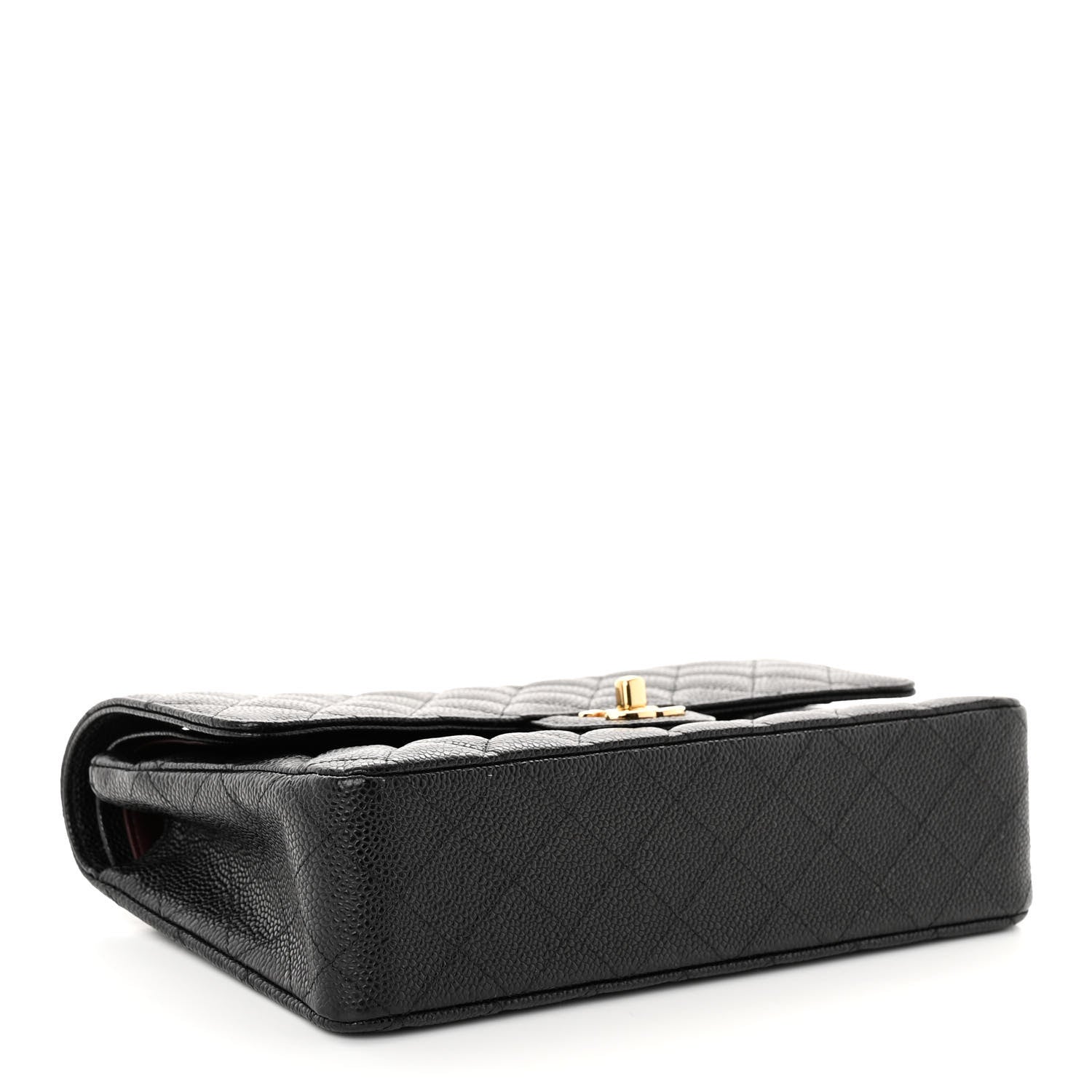 Chanel Caviar Quilted Medium Double Flap Black 4 of 10