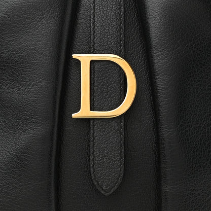Christian Dior Calfskin Saddle Bowler Black 7 of 9