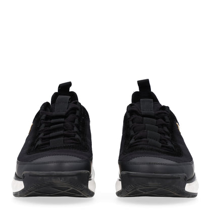 Chanel Velvet Calfskin Mixed Fibers CC Sneakers 39 Black 3 of 10