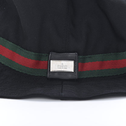 Gucci Monogram Web Bucket Hat L Black 6 of 7