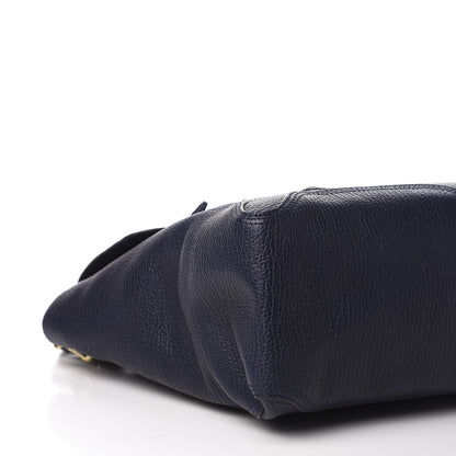 3.1 Phillip Lim 3.1 Textured Calfskin Large Pashli Satchel Ink 5 of 10