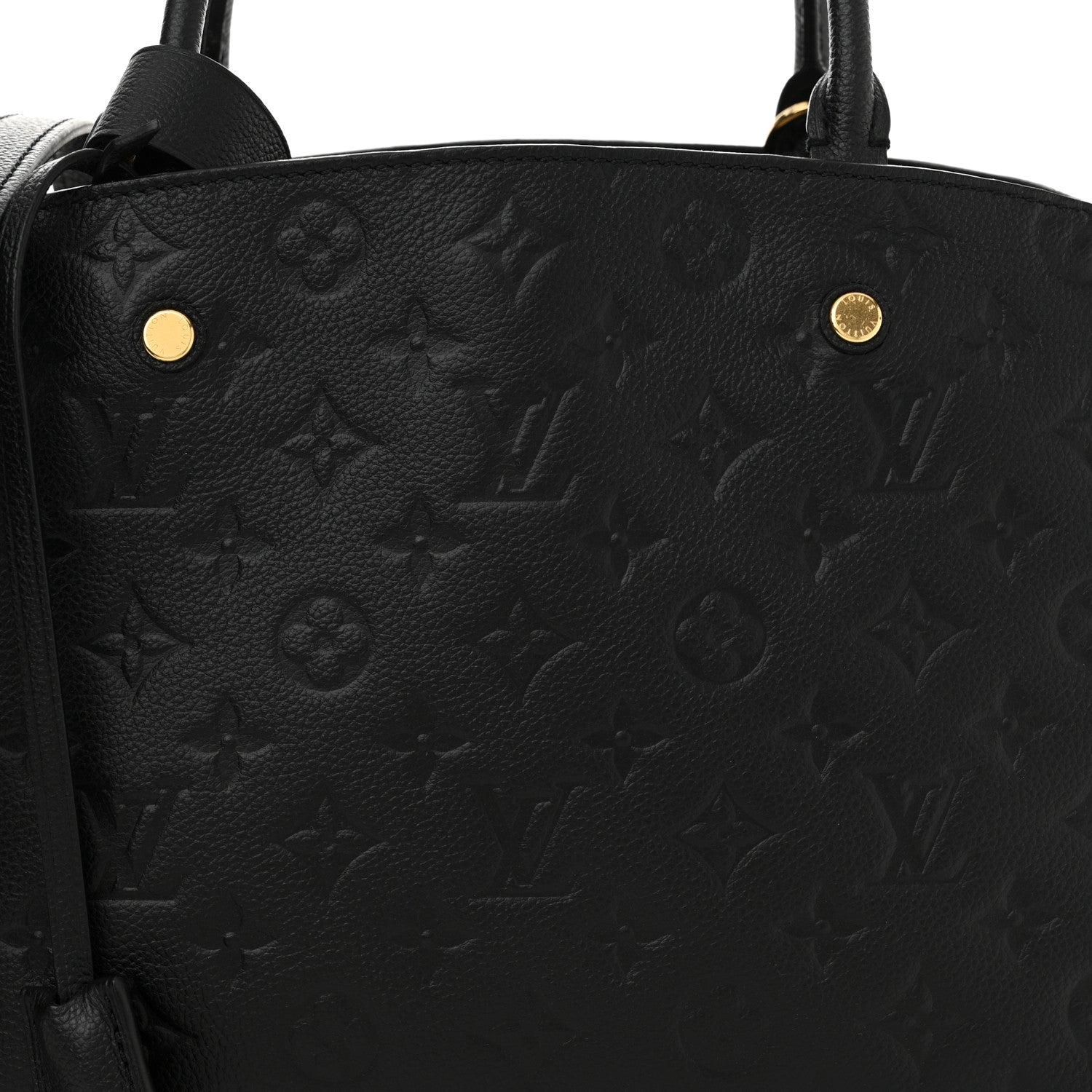 Louis Vuitton Empreinte Montaigne MM Black 8 of 10