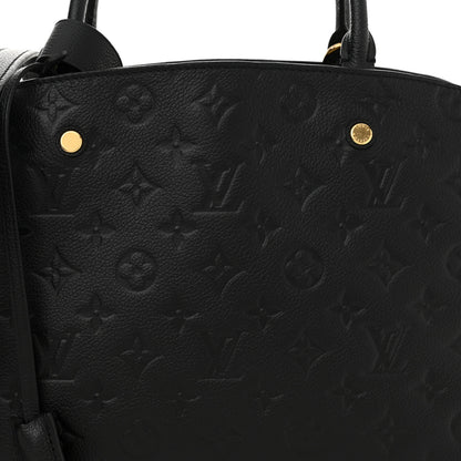 Louis Vuitton Empreinte Montaigne MM Black 8 of 10