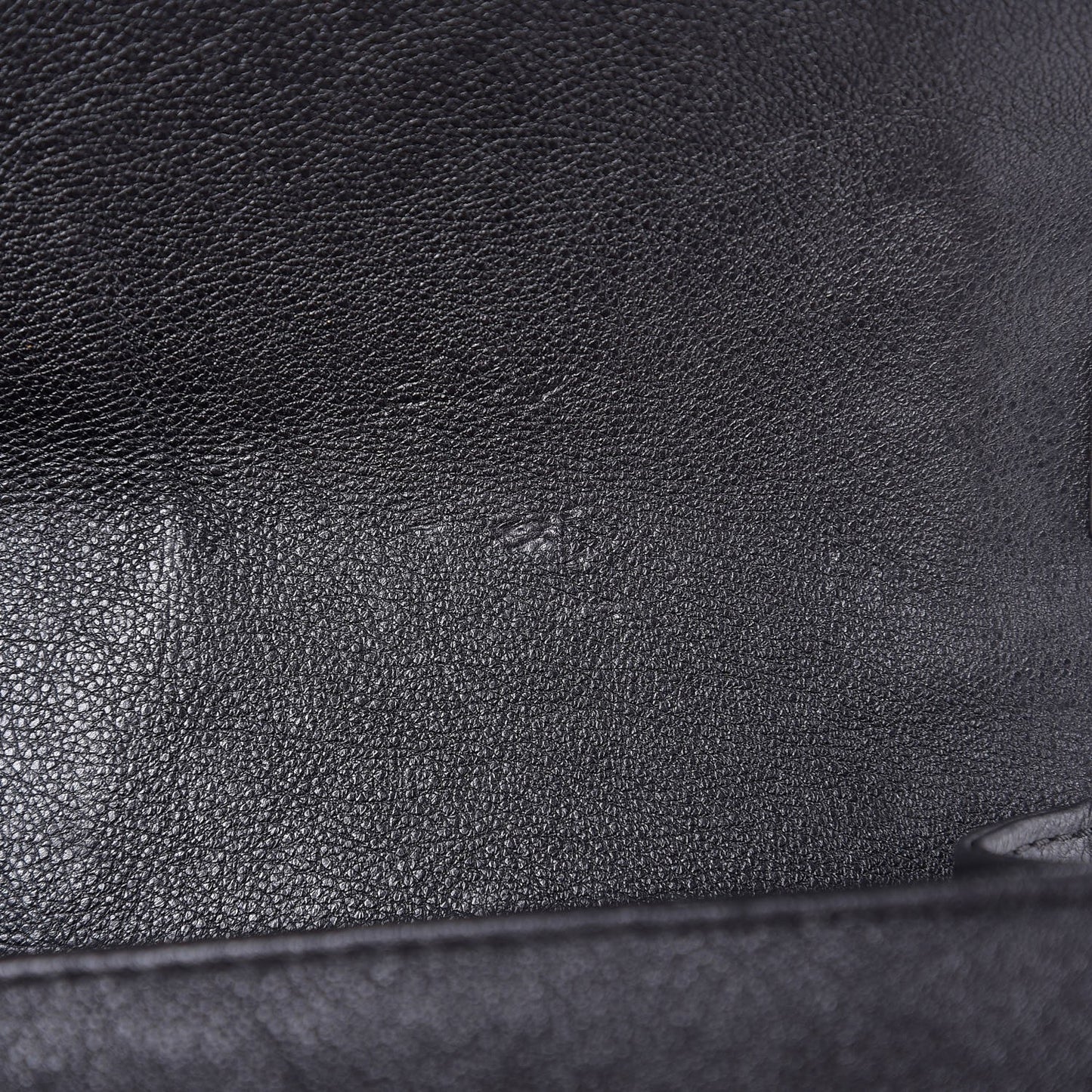 Metallic Calfskin Quilted Medium Boy Flap Black