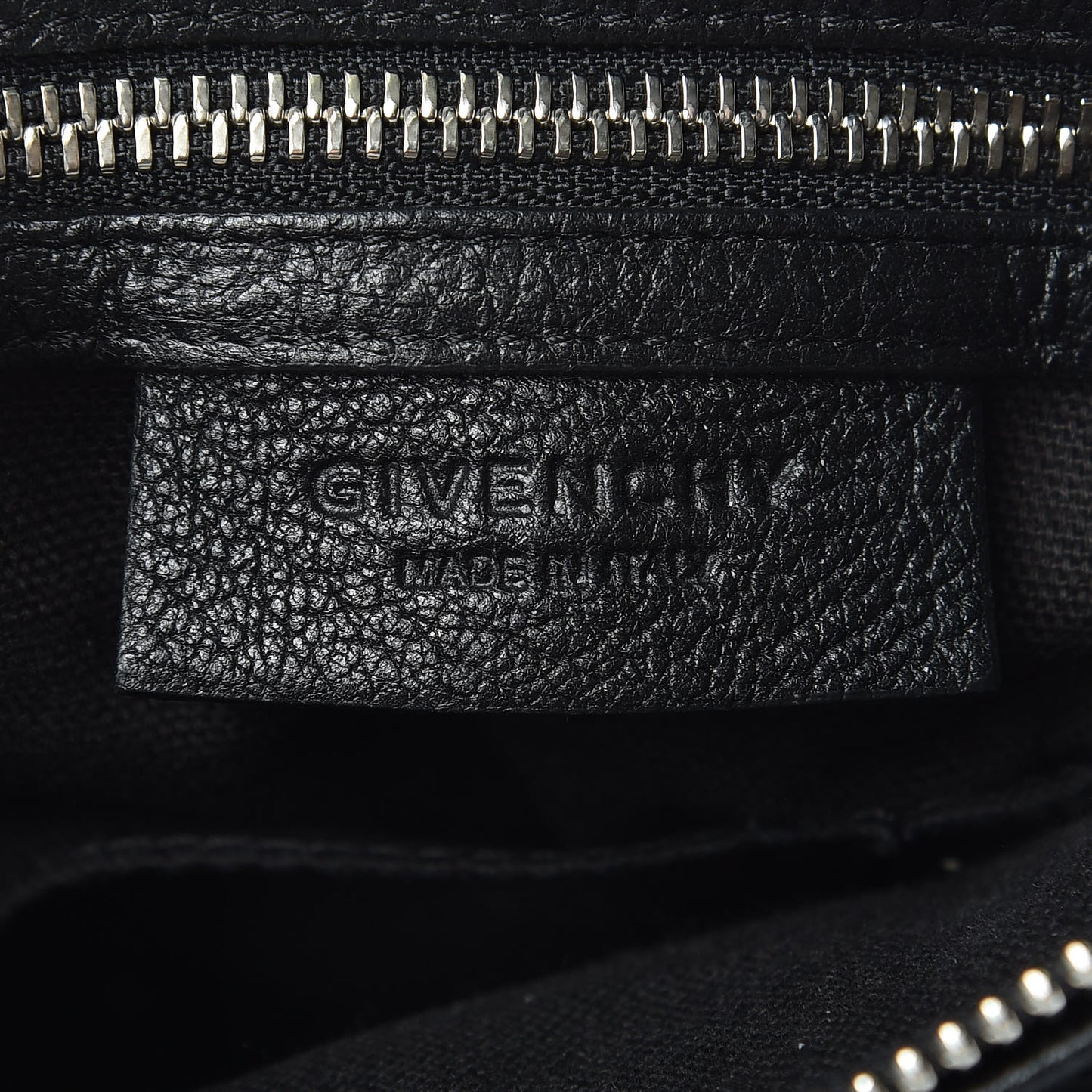 Sugar Goatskin Small Pandora Black