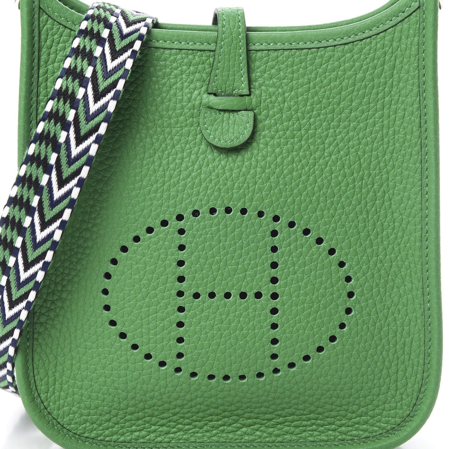Hermes Taurillon Clemence Amazone Evelyne TPM Bambou 8 of 11