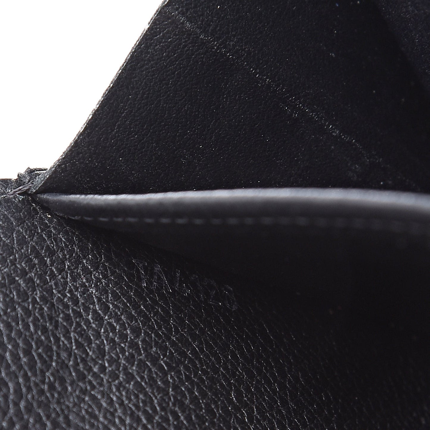 Soft Calfskin My Lockme Wallet Black