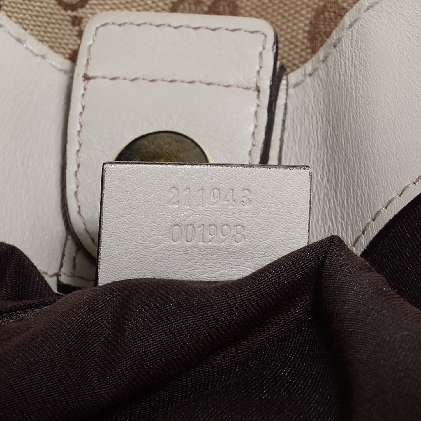 Monogram Large Sukey Tote Off White