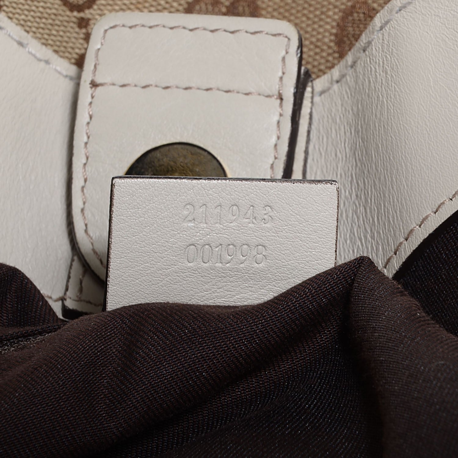 Gucci Monogram Large Sukey Tote Off White 7 of 9