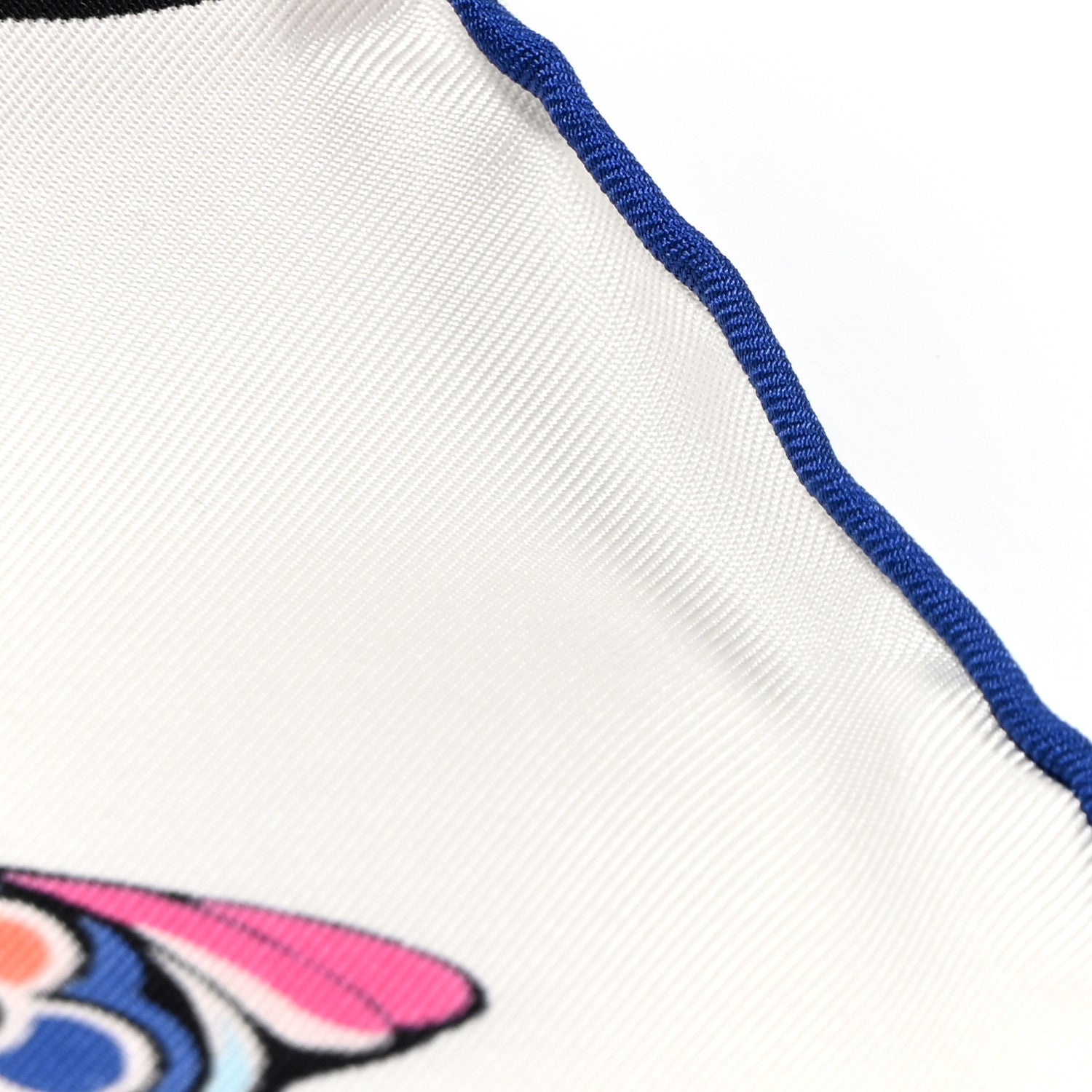 Louis Vuitton Silk World Of Love Butterfly Scarf White 8 of 8