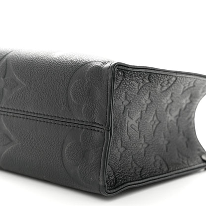 Louis Vuitton Empreinte Monogram Giant Onthego PM Black 9 of 10