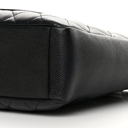 Chanel Caviar Quilted Petit Shopping Tote PST Black 10 of 14