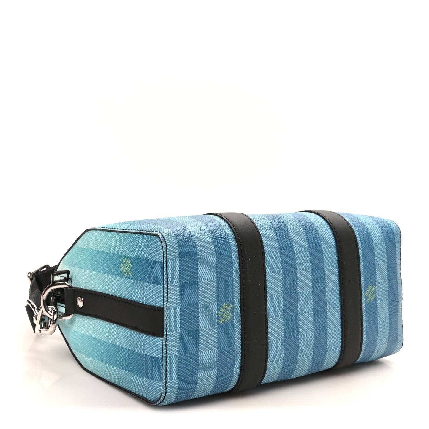 Damier Striped City Keepall Gradient Blue