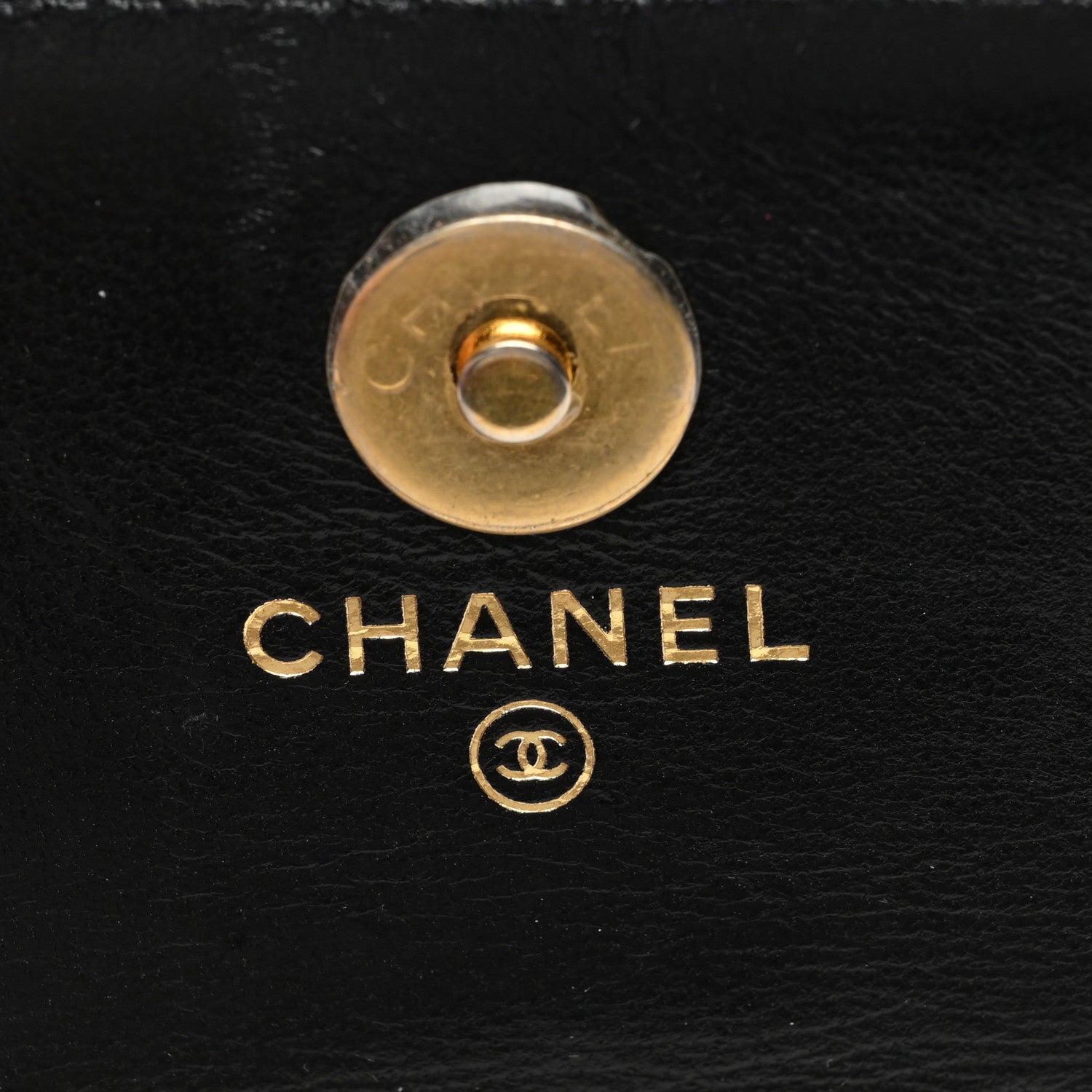 Chanel Lambskin Quilted Pearl Crush Waist Bag Black 6 of 10