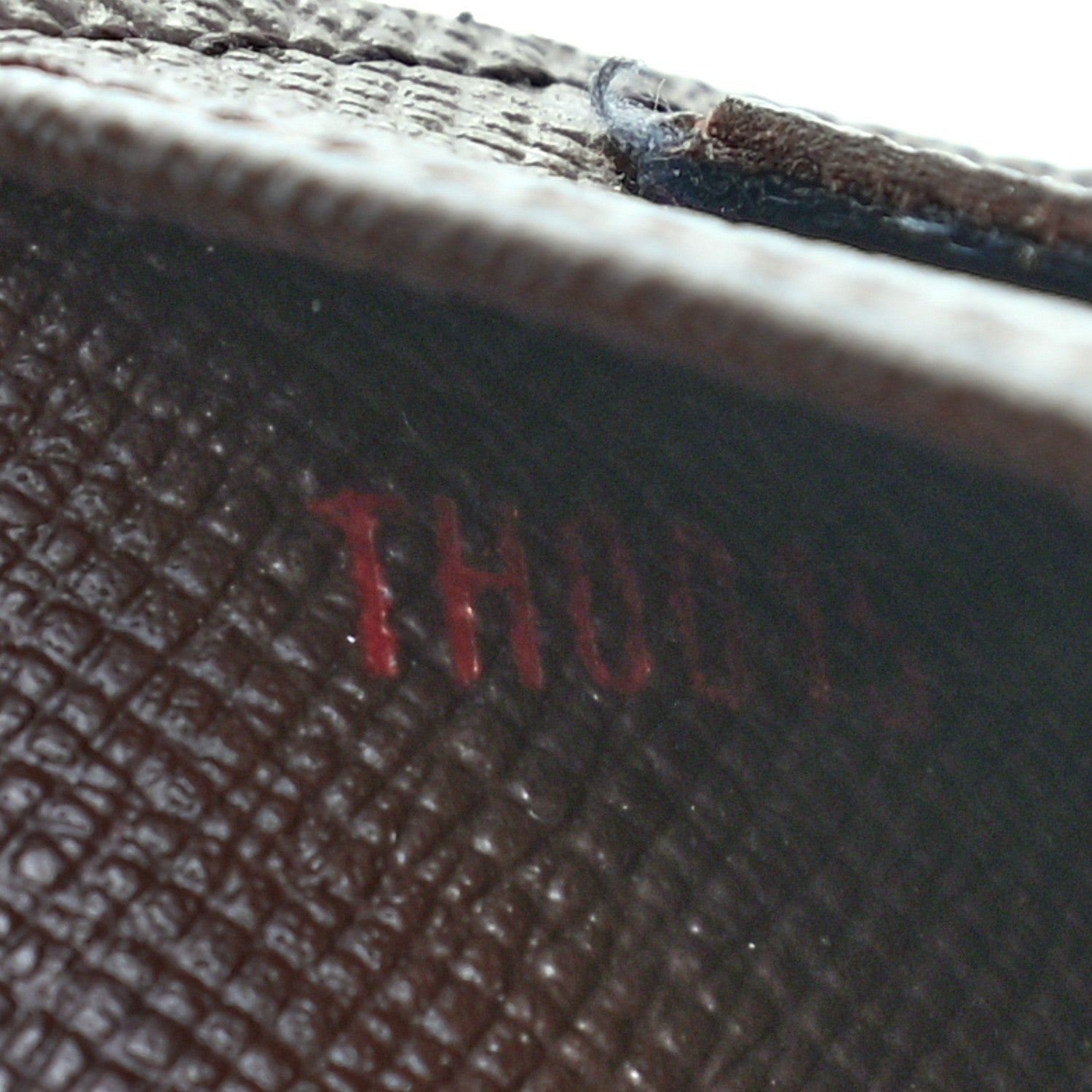 Louis Vuitton Damier Ebene Porte Tresor International Wallet 7 of 8