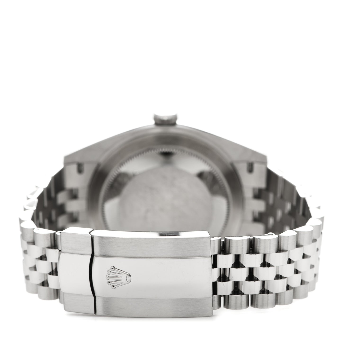 Stainless Steel 18K White Gold 41mm Oyster Perpetual Datejust Watch White 126334