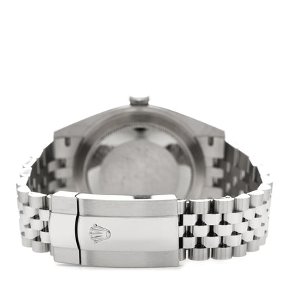 Rolex Stainless Steel 18K White Gold 41mm Oyster Perpetual Datejust Watch White 126334 3 of 6