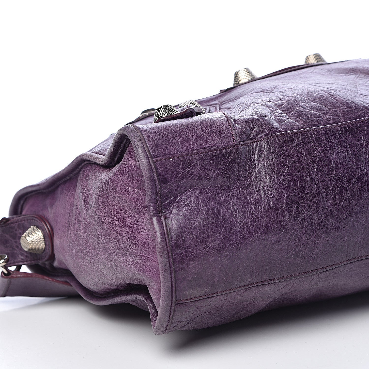 Balenciaga Agneau Giant 21 Silver Hardware City Raisin 10 of 14