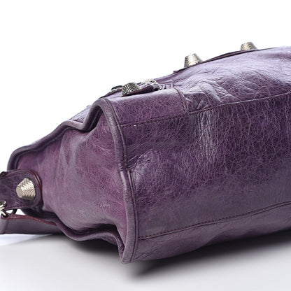 Balenciaga Agneau Giant 21 Silver Hardware City Raisin 10 of 14
