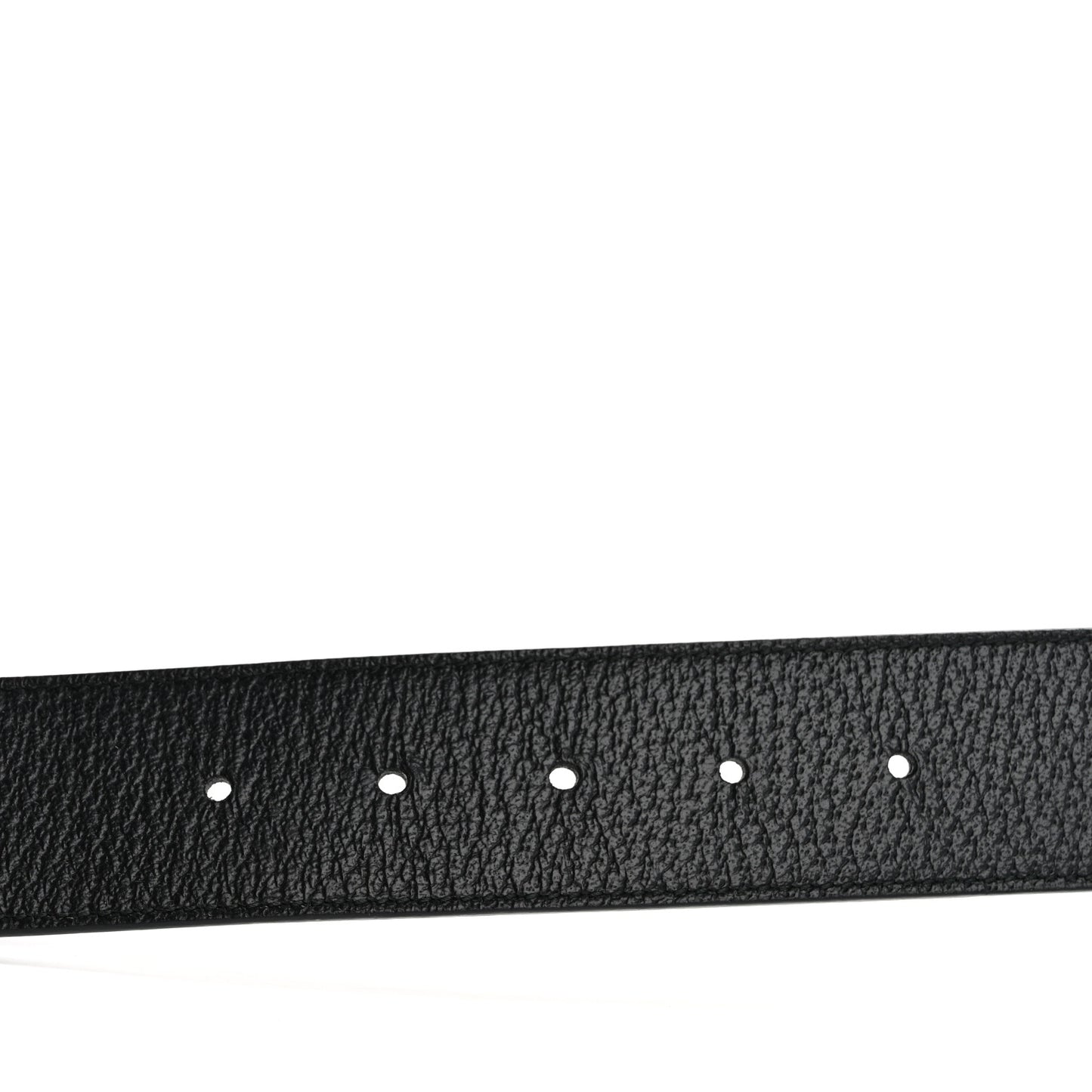 Textured Calfskin Double G 40mm Belt 75 30 Black