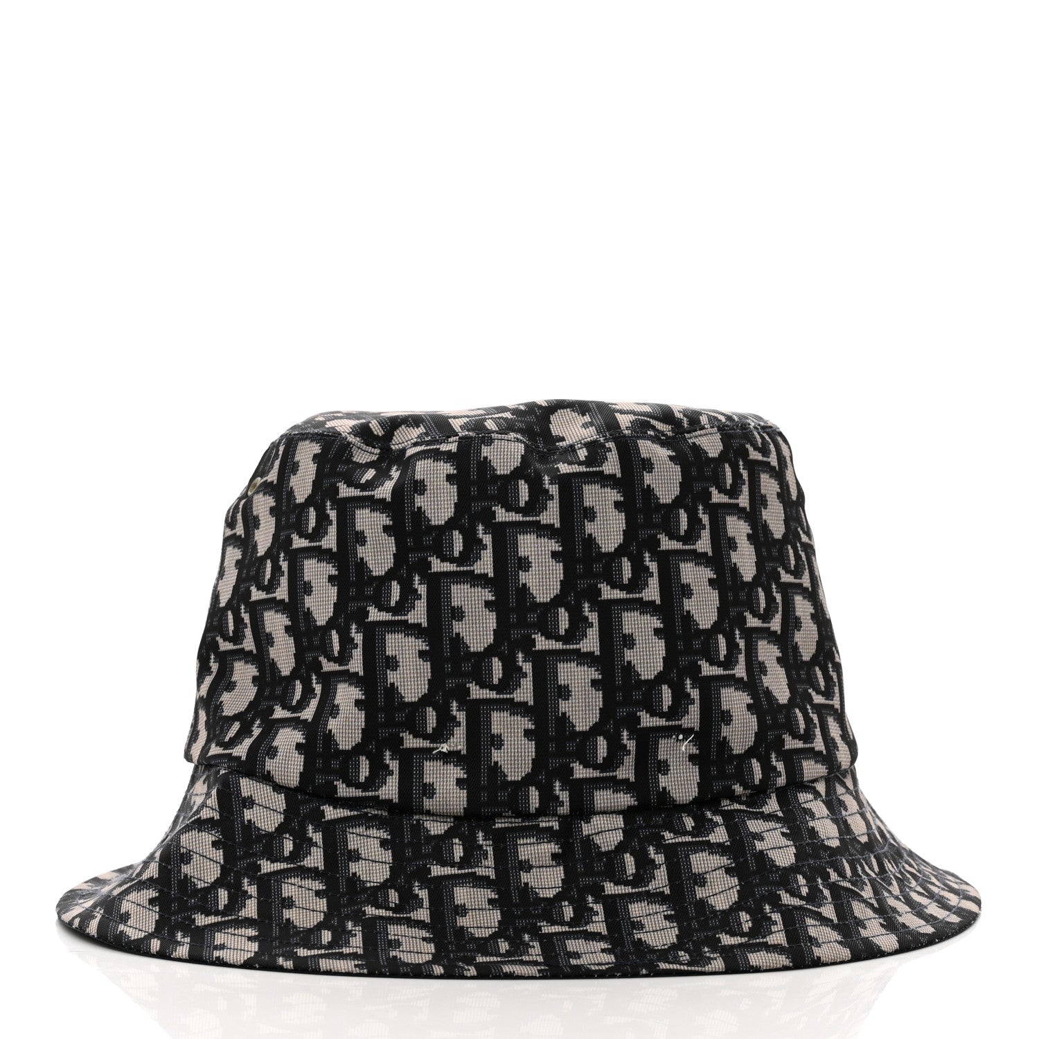 Christian Dior Oblique Jacquard Bucket Hat Blue 4 of 10