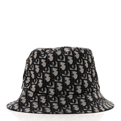 Christian Dior Oblique Jacquard Bucket Hat Blue 4 of 10