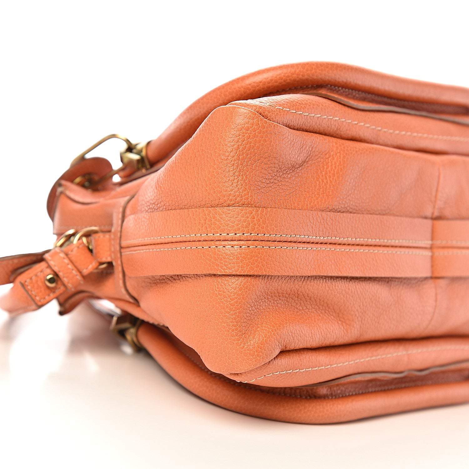 Chloe Calfskin Small Paraty Suntan 7 of 9