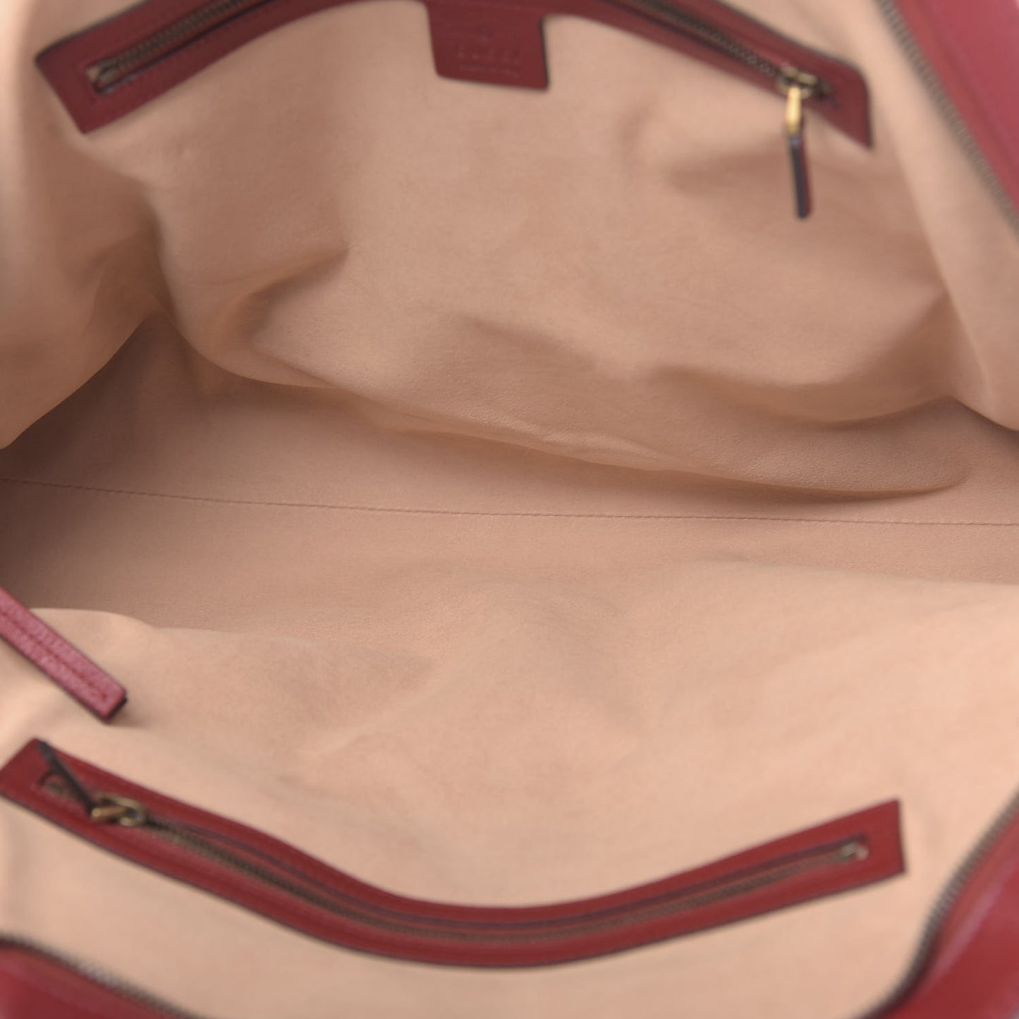 Calfskin Large Re(Belle) Top Handle Bag Red