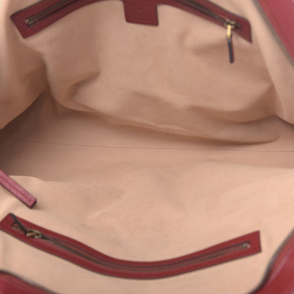 Gucci Calfskin Large Re(Belle) Top Handle Bag Red 5 of 10