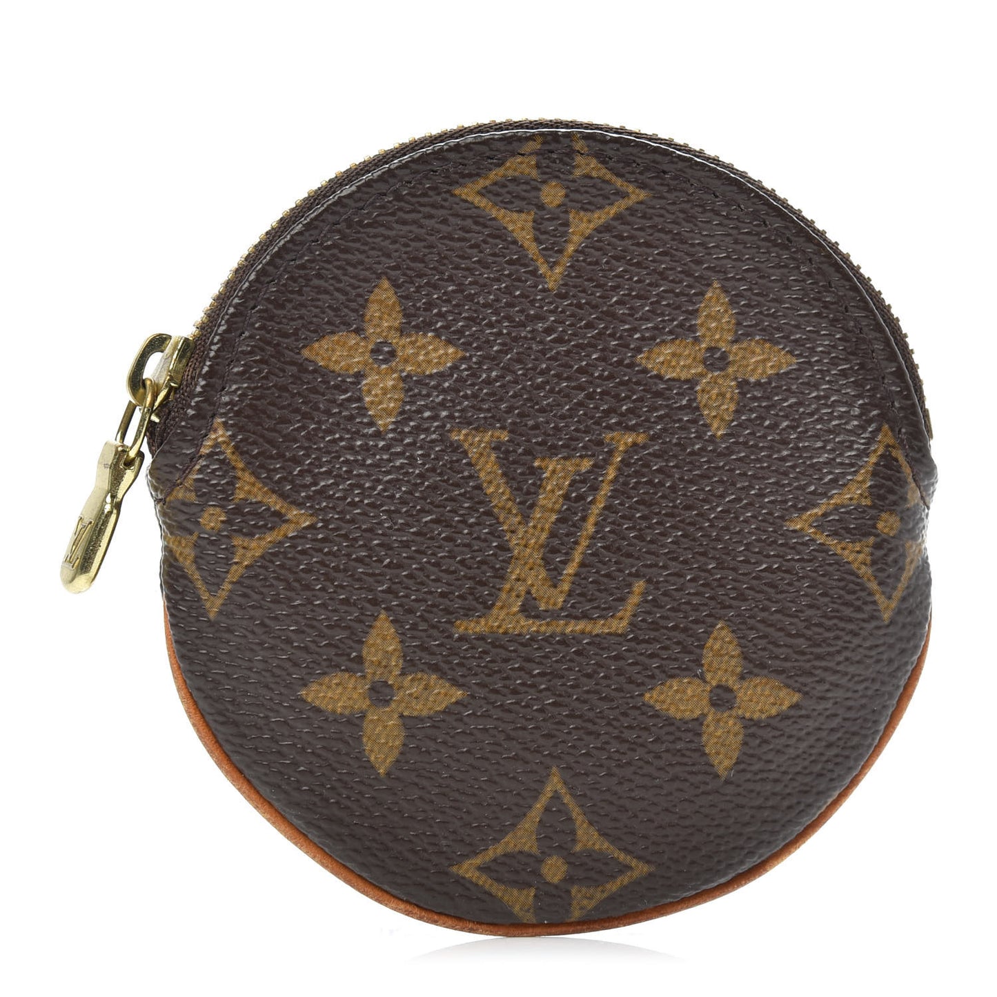 Monogram Round Coin Purse