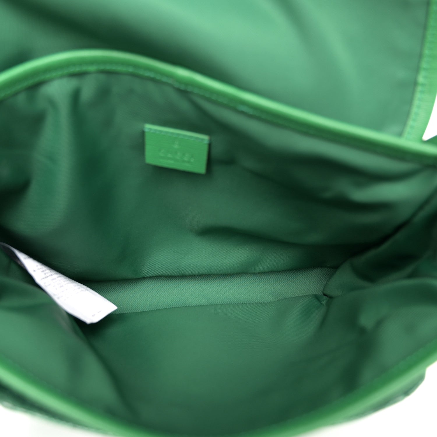 Gucci Monogram GG Childrens Messenger Bag Green 5 of 10