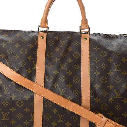 Louis Vuitton Monogram Keepall Bandouliere 55 7 of 9