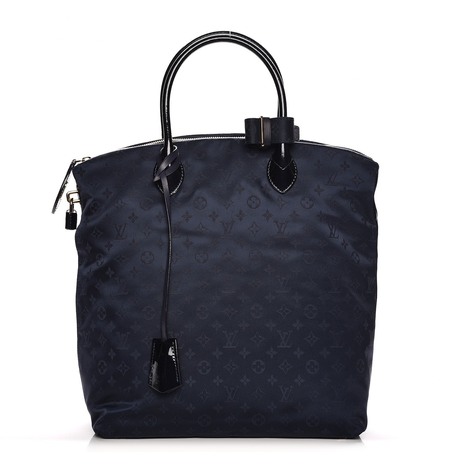 Louis Vuitton Monogram Nylon Desire Lockit Vertical MM Marine 3 of 13
